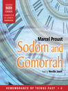 Sodom and Gomorrah (MP3): Remembrance of Things Past Series, Volume IV